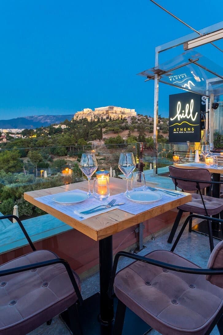 Hill Athens Rooftop Restaurant
