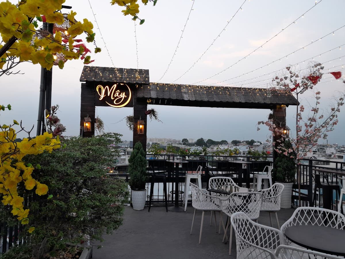 Mây - Ice Cream & Milk Tea | Mây Rooftop | Cafe View Đẹp Gò Vấp