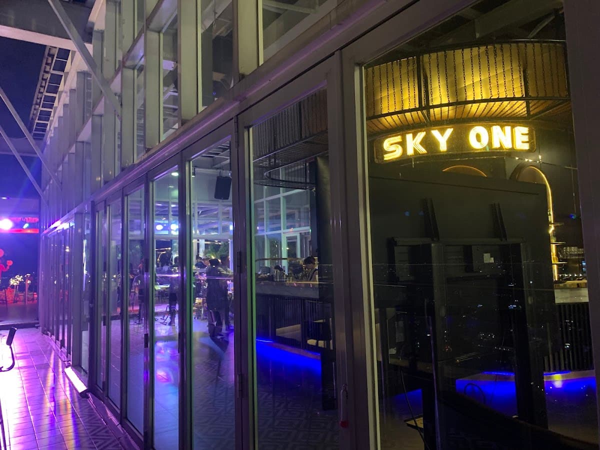 Sky one rooftop bar