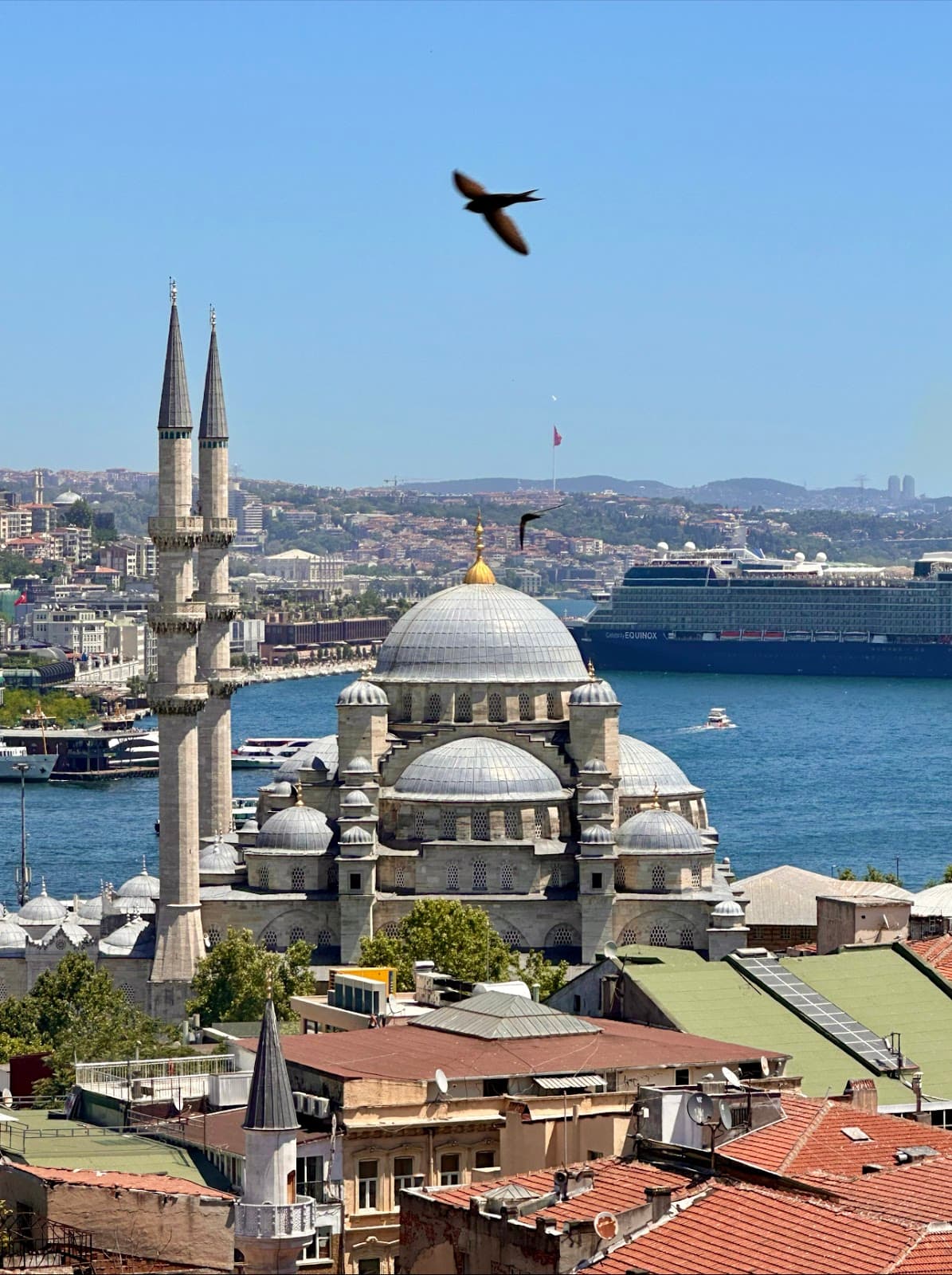 Rooftop Valide Han Cafe View