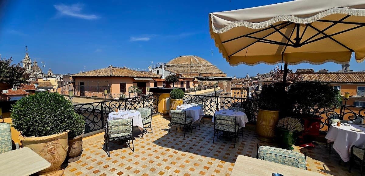 hotel minerva rome rooftop bar