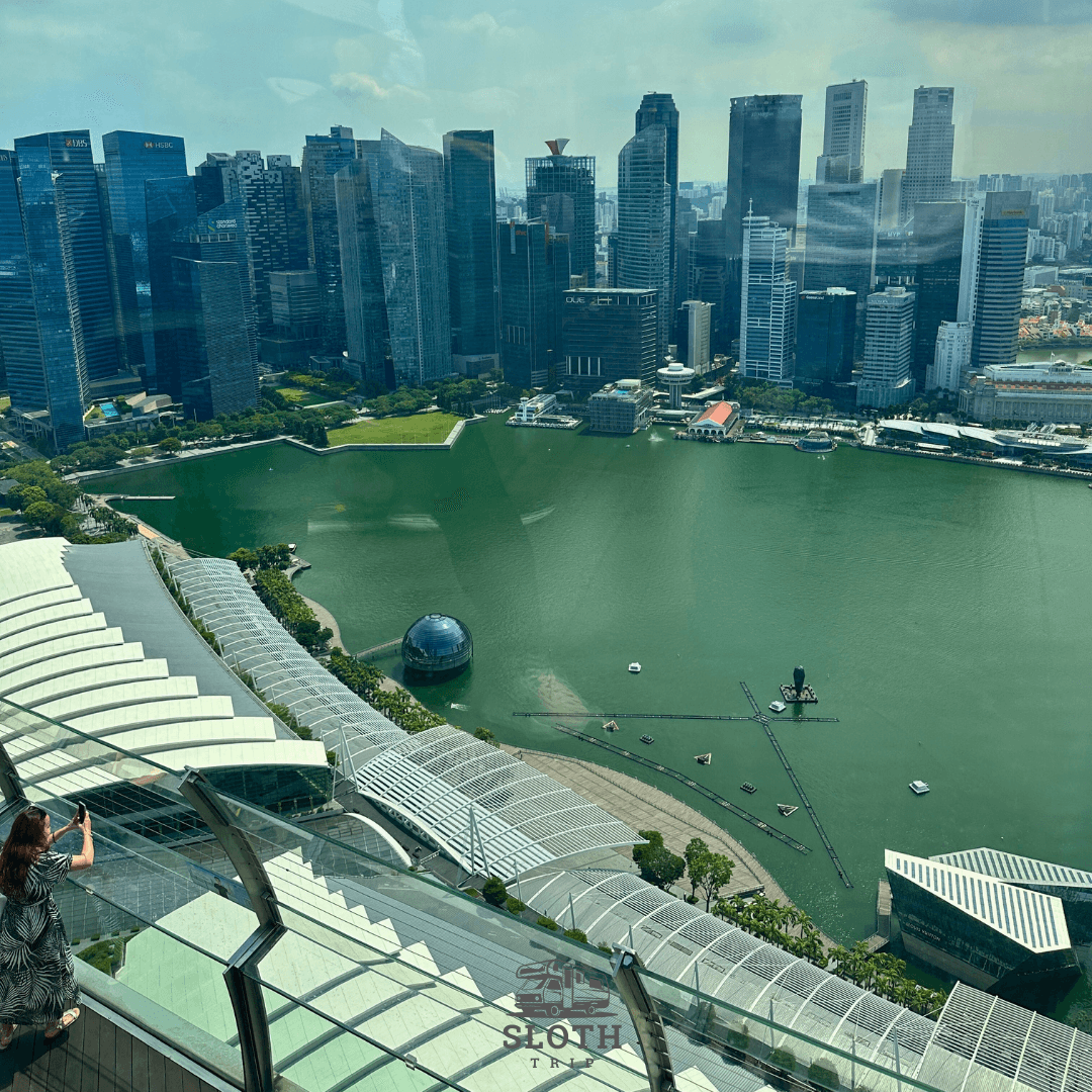 SkyPark Observation Deck rooftop